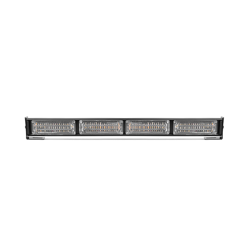 WETECH 32W 16" LED Strobe Light Bar Flash Rooftop Emergency Warning Light