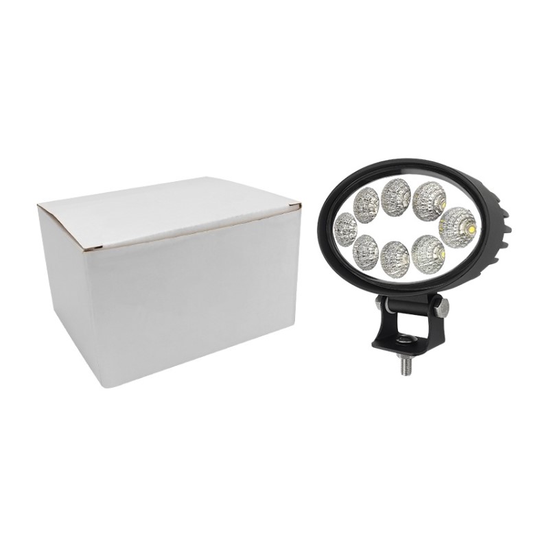 WETECH 24W Agriculture LED Work Lights 5.6" Oval Tractor Lights