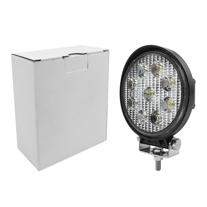 WETECH 27W 5" Round LED Work Lights With Switch