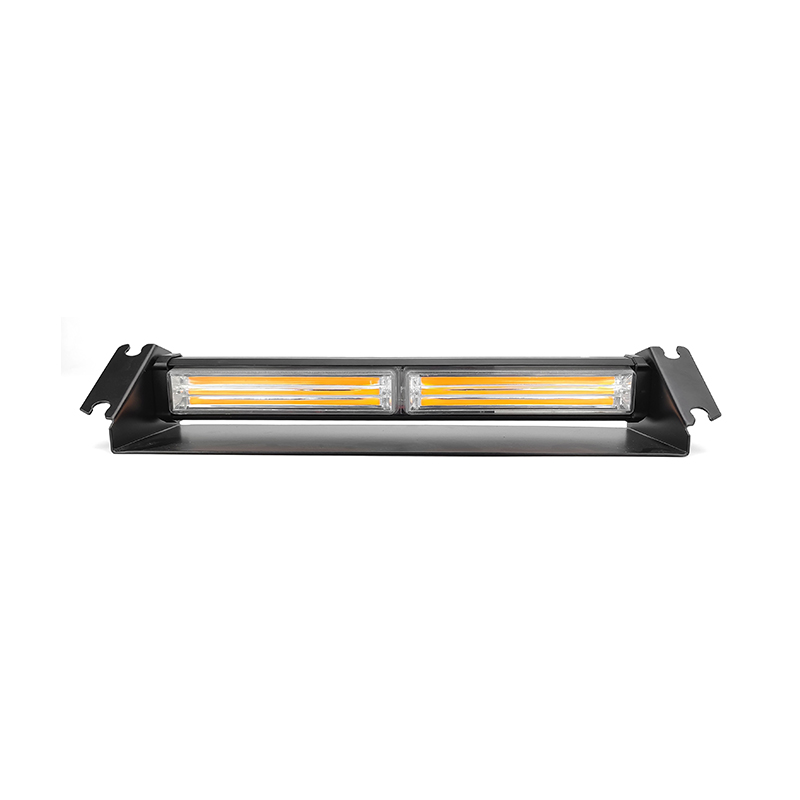 WETECH 12W 13" LED Strobe Light Bar Flash Rooftop Emergency Warning Light