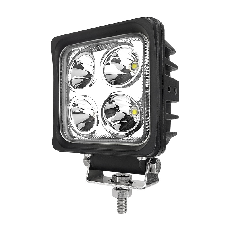 WETECH 40W 6" Square Heavy Duty LED Work Lights Flood or Spot Beam