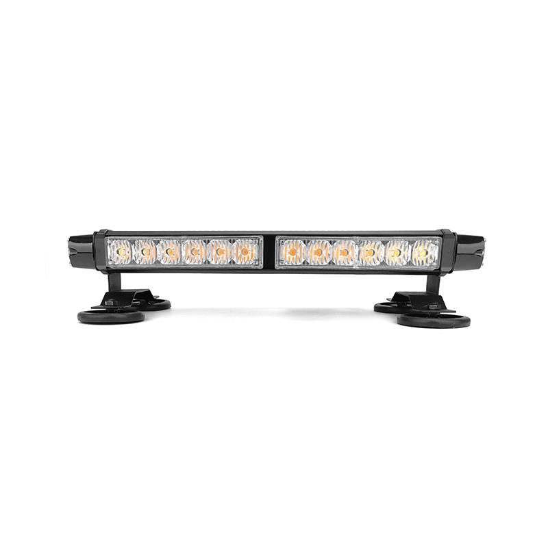 WETECH 30W 14" LED Strobe Light Bar Flash Rooftop Emergency Warning Light