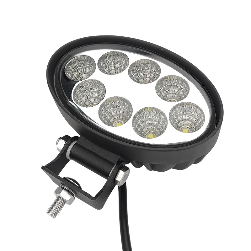 WETECH 24W Agriculture LED Work Lights 5.6" Oval Tractor Lights