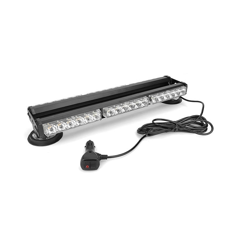 WETECH 36W 20" LED Strobe Light Bar Flash Rooftop Emergency Warning Light