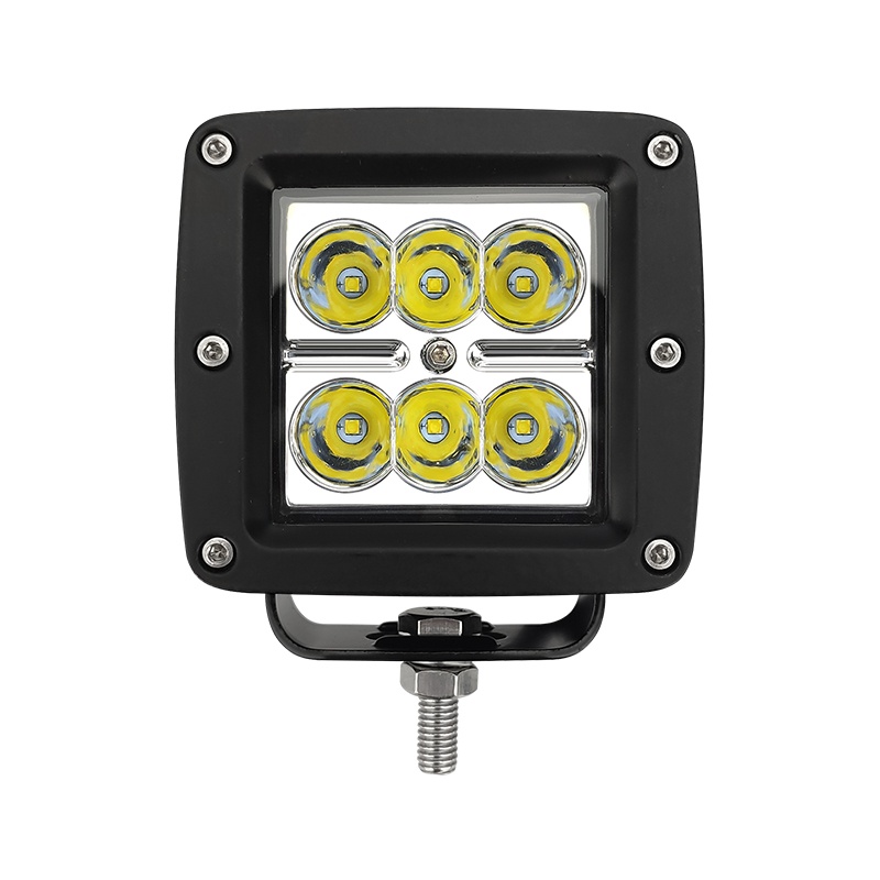 WETECH 18W 3" LED Auxiliary Spot Light Mini Cube Off-road Driving Lights