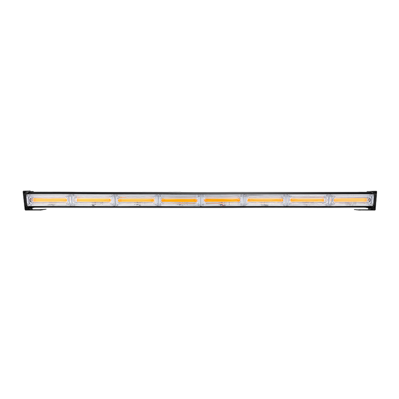 WETECH 32W 30" LED Strobe Light Bar Flash Rooftop Emergency Warning Light