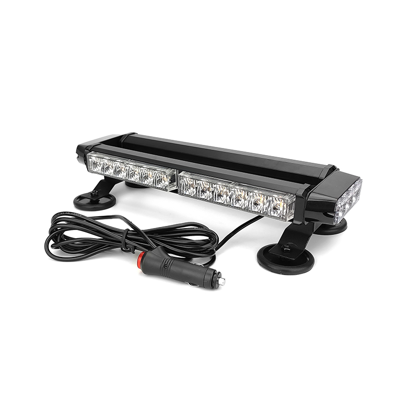 WETECH 30W 14" LED Strobe Light Bar Flash Rooftop Emergency Warning Light