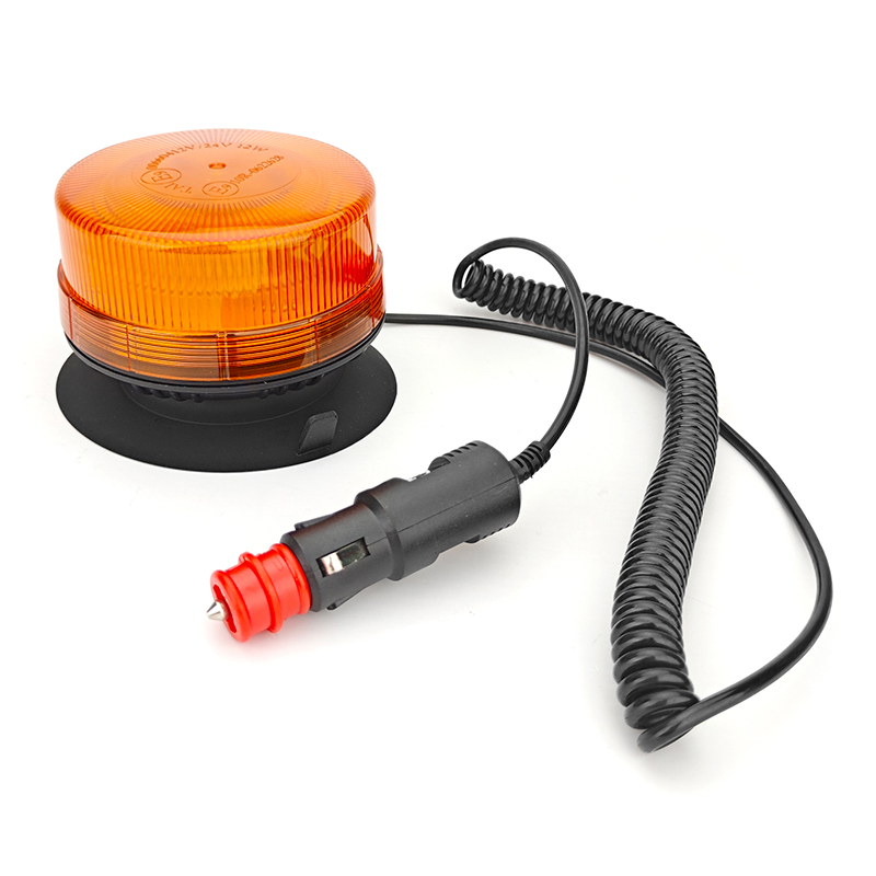 WETECH Low Cover Model Beacon Signal LED Flashing Warning Light With Magnet Sucker Type