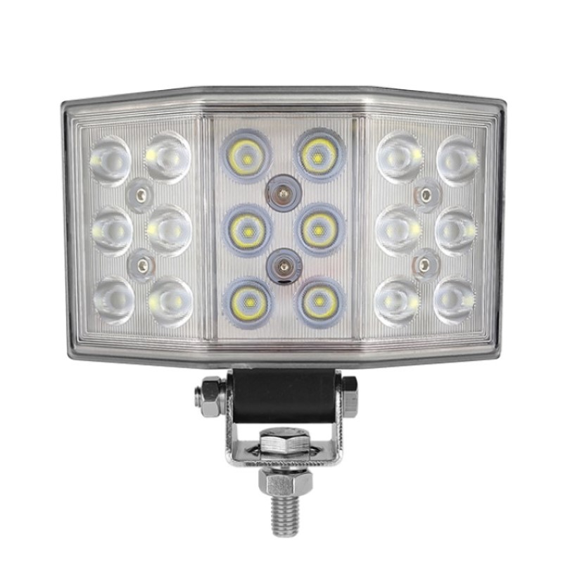 WETECH 54W 6" LED Work Lights 240° Wide Angle Super Flood Light