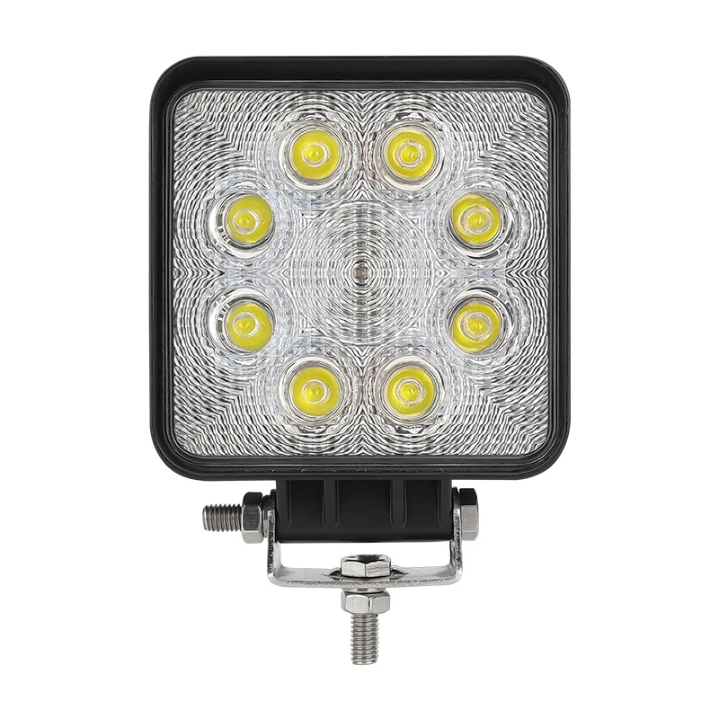 WETECH 24W 5" LED Work Lights Square Flood WorkLight