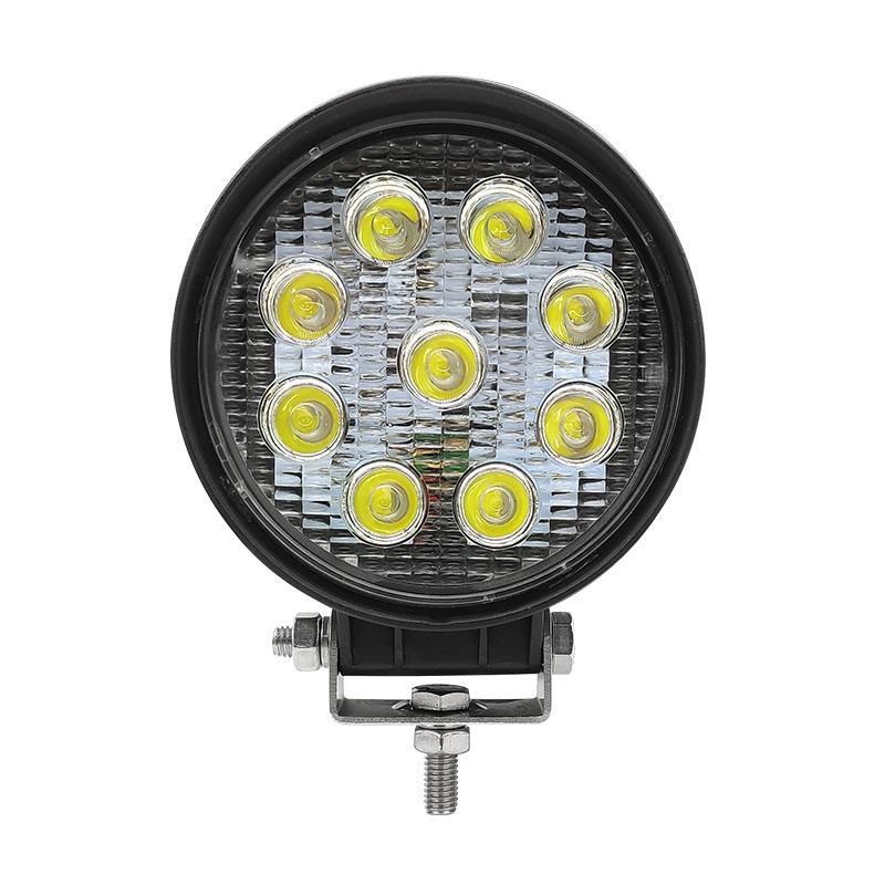 WETECH 27W 5" LED Work Lights Round Flood WorkLight