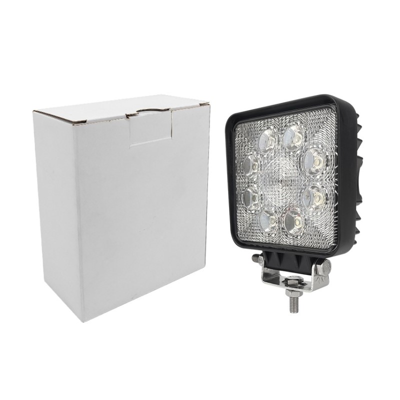 WETECH 24W 5" LED Work Lights Square Flood WorkLight