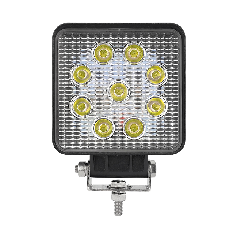 WETECH 27W 5" Slim LED Work Lights Square Flood WorkLight