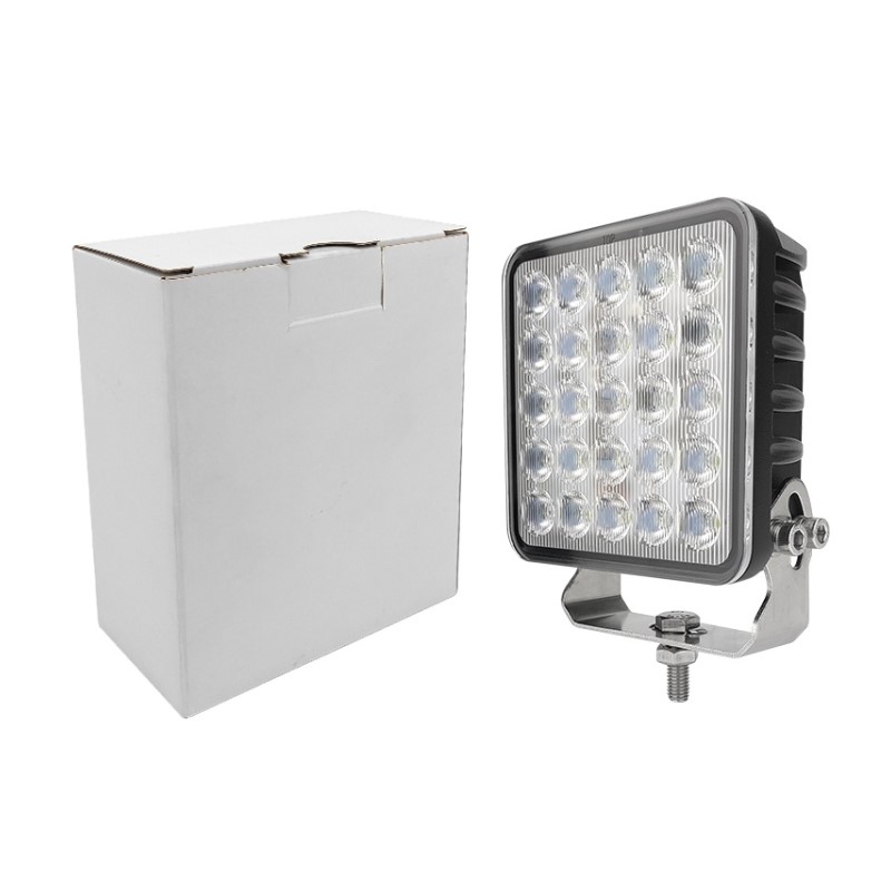 WETECH 75W 6" LED Work Lights Square Flood Worklight