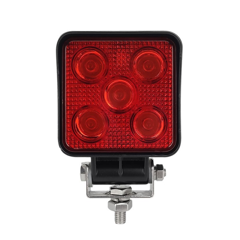 WETECH 15W 4" LED Auxiliary Spot Light Square Off-road Driving Lights