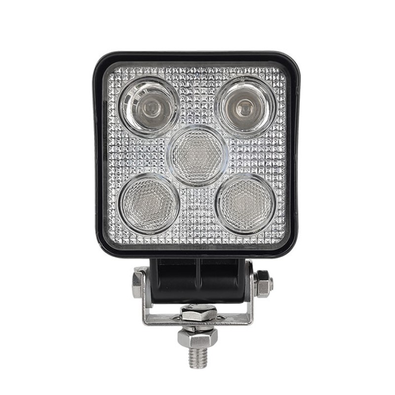 WETECH 15W 4" LED Auxiliary Spot Light Square Off-road Driving Lights