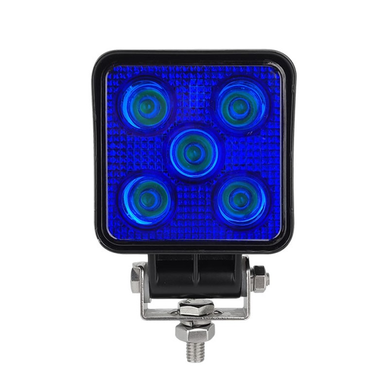 WETECH 15W 4" LED Auxiliary Spot Light Square Off-road Driving Lights