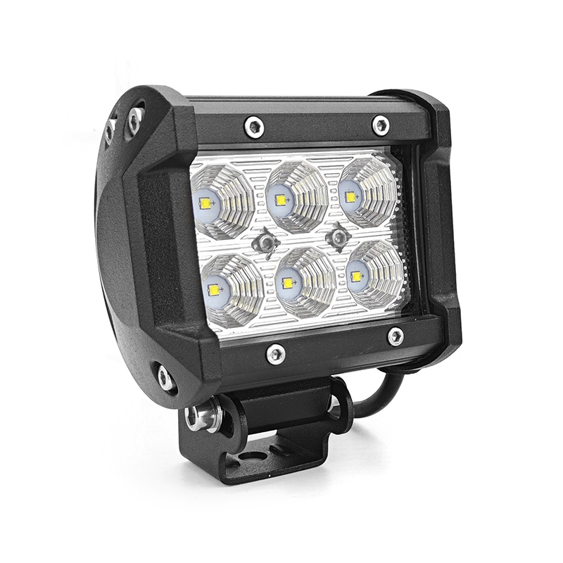 WETECH 18W 4'' LED Off-Road Motorcycle Auxiliary Work Light