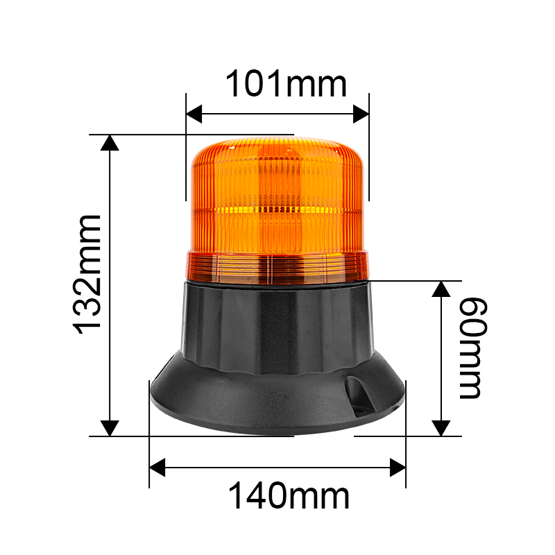 WETECH New High Cover Model Beacon Signal LED Flashing Warning Light With Screw Mounted Type