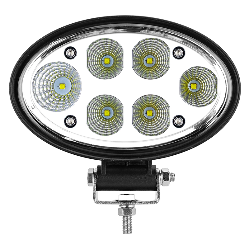 WETECH 30W Oval LED Work Light 360 ° Rotary support For Farm Equipment