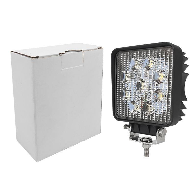 WETECH 27W 5" LED Work Lights Square Flood WorkLight