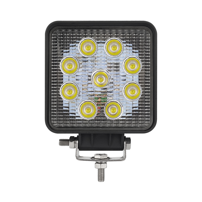 WETECH 27W 5" LED Work Lights Square Flood WorkLight