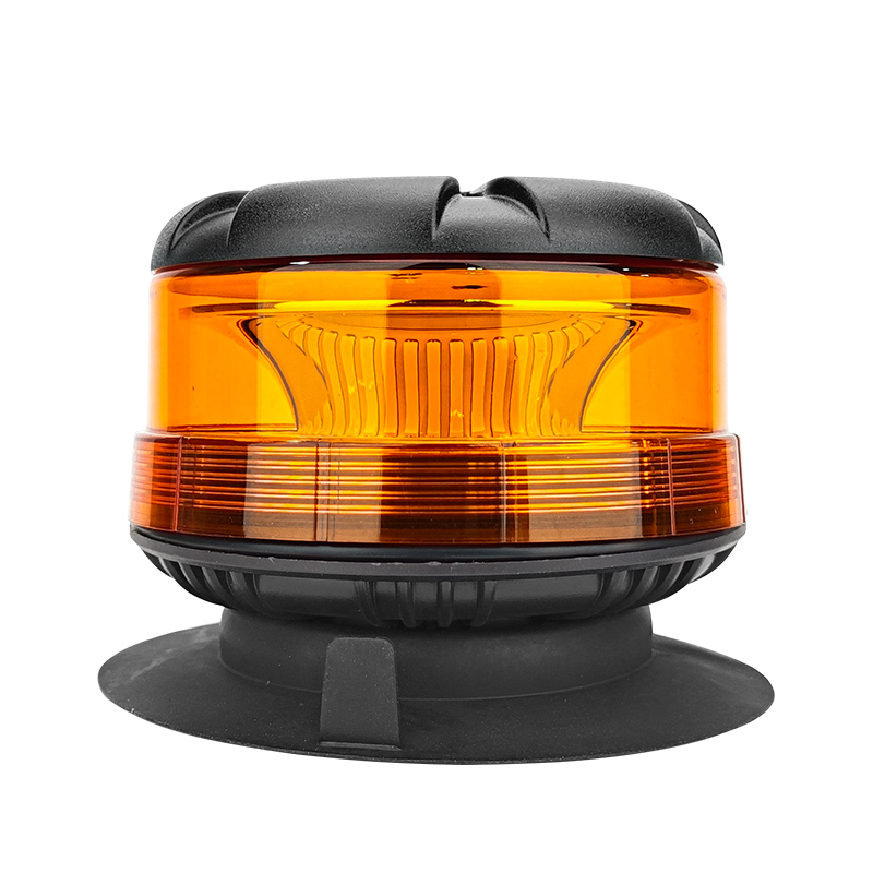 WETECH New Low Cover Model Beacon Signal LED Flashing Warning Light With Magnet & Sucker Base Type