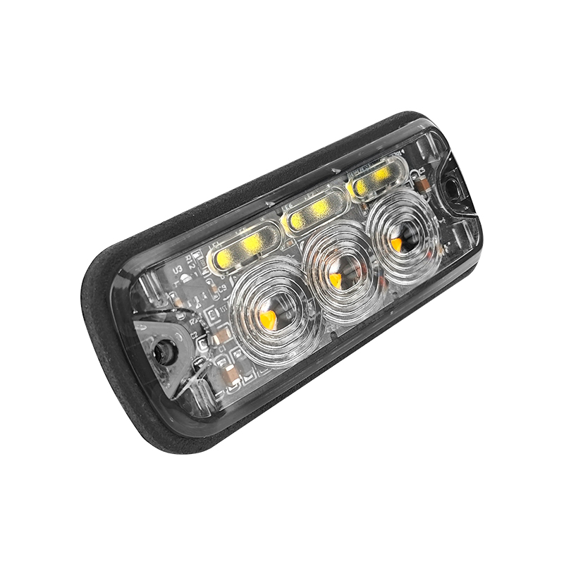 WETECH 9W LED Strobe Lights Vehicle Side Marker Surface Mount With Daytime running light